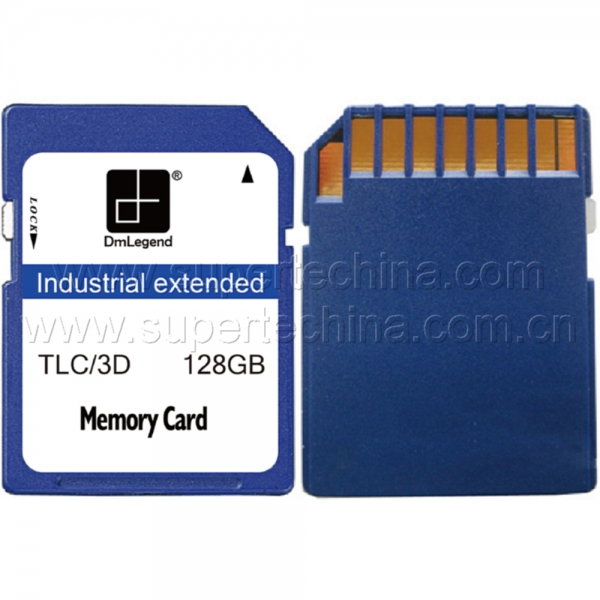 Industrial extended TLC SD card